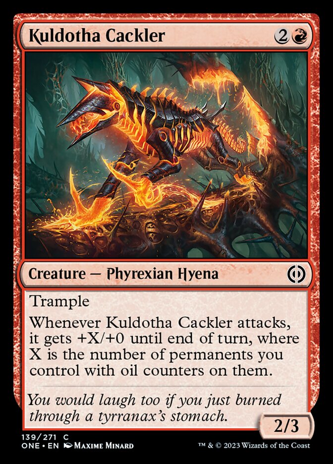 Kuldotha Cackler [Phyrexia: All Will Be One] | Local Legends