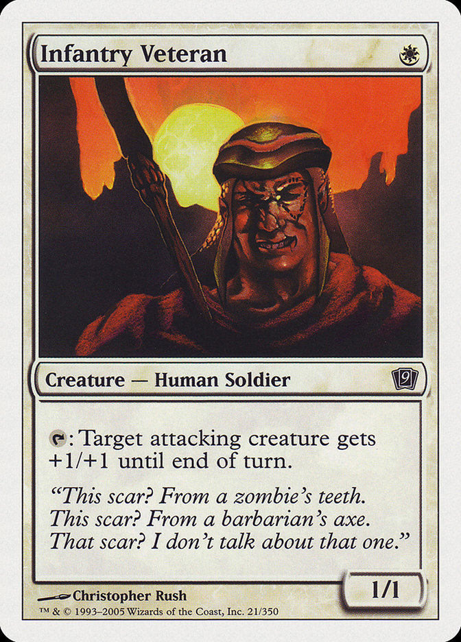 Infantry Veteran [Ninth Edition] | Local Legends