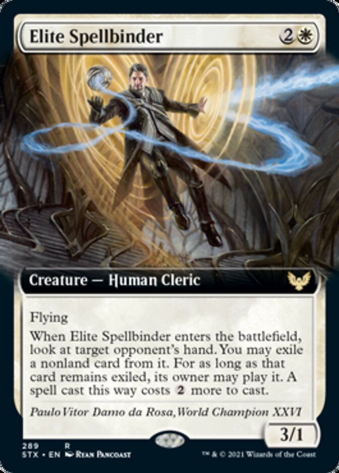 Elite Spellbinder (Extended Art) [Strixhaven: School of Mages] | Golgari Games