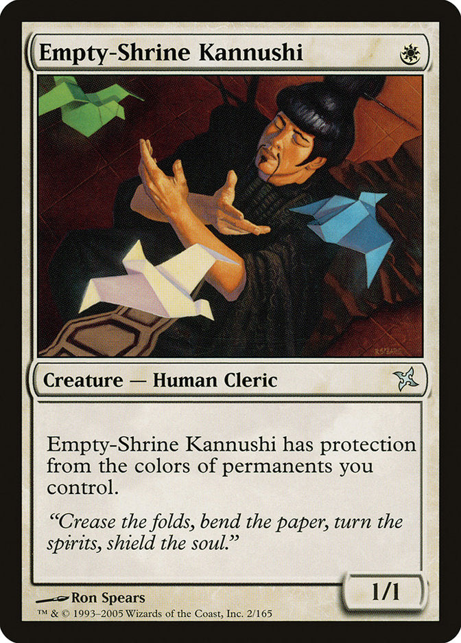 Empty-Shrine Kannushi [Betrayers of Kamigawa] | Golgari Games