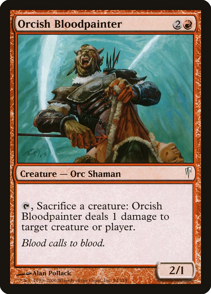 Orcish Bloodpainter [Coldsnap] | Golgari Games