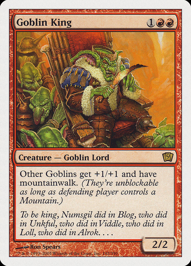 Goblin King [Ninth Edition] | Local Legends