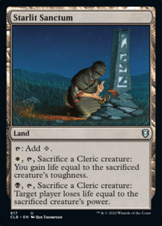 Starlit Sanctum [Commander Legends: Battle for Baldur's Gate] | Local Legends