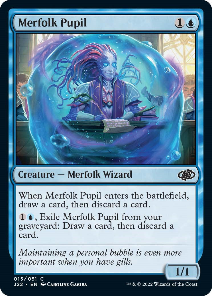 Merfolk Pupil [Jumpstart 2022] | Golgari Games