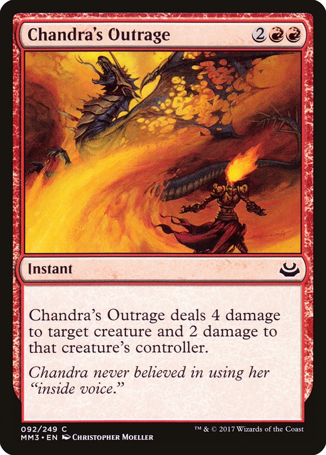 Chandra's Outrage [Modern Masters 2017] | Local Legends