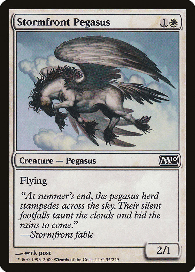 Stormfront Pegasus [Magic 2010] | Golgari Games