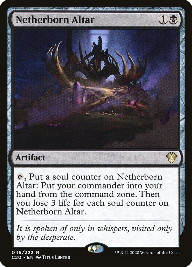 Netherborn Altar [Commander 2020] | Local Legends