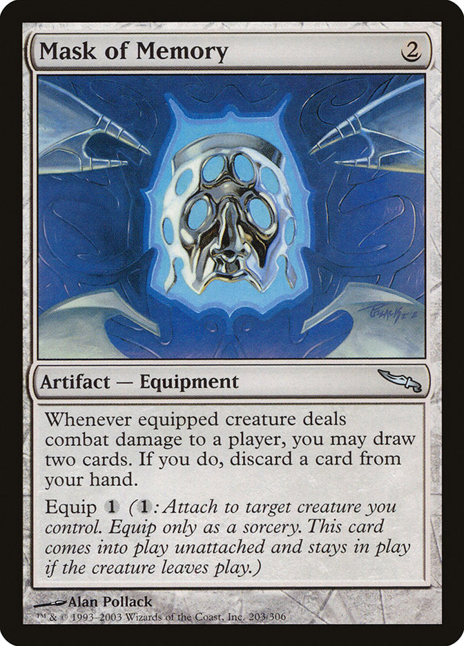 Mask of Memory [Mirrodin] | Local Legends