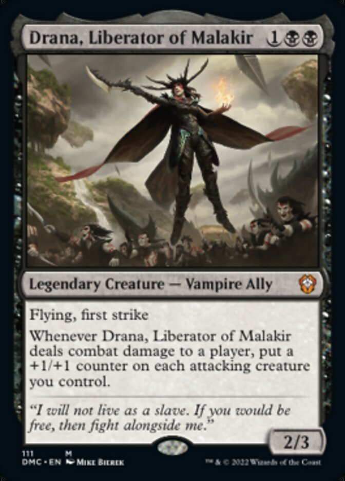 Drana, Liberator of Malakir [Dominaria United Commander] | Golgari Games