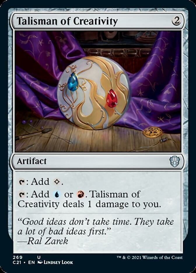 Talisman of Creativity [Commander 2021] | Local Legends
