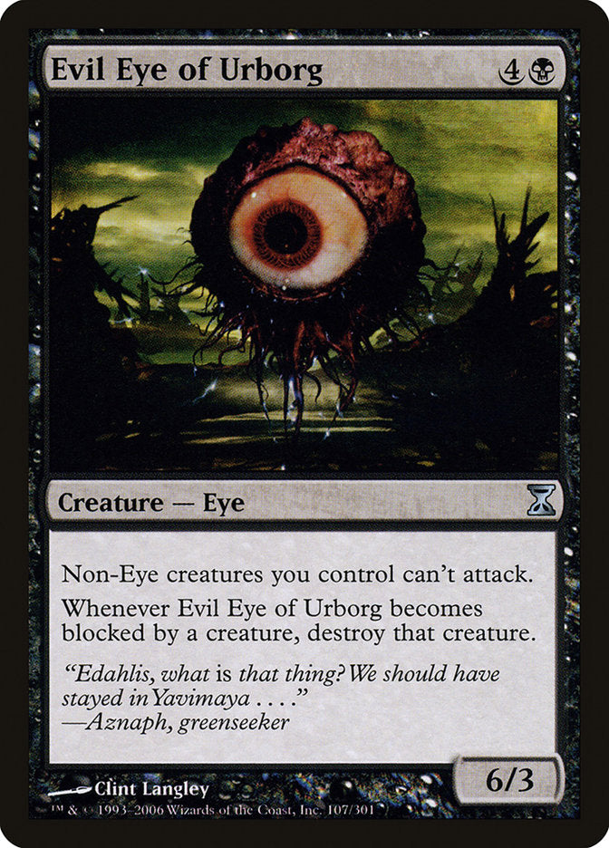 Evil Eye of Urborg [Time Spiral] | Golgari Games