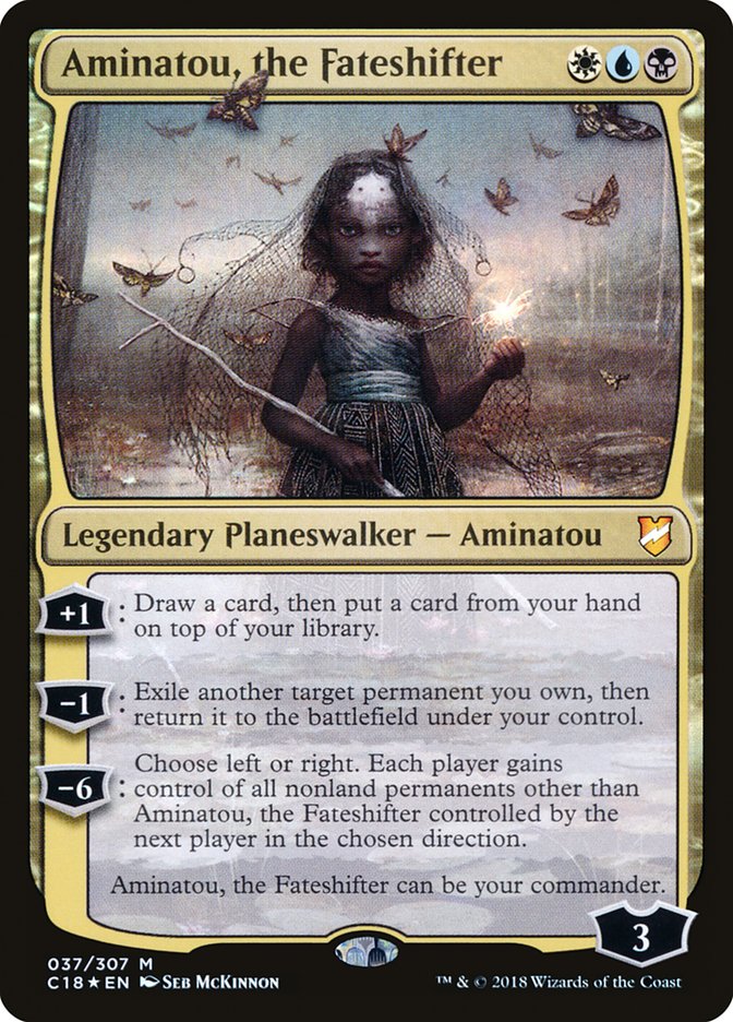 Aminatou, the Fateshifter [Commander 2018] | Golgari Games