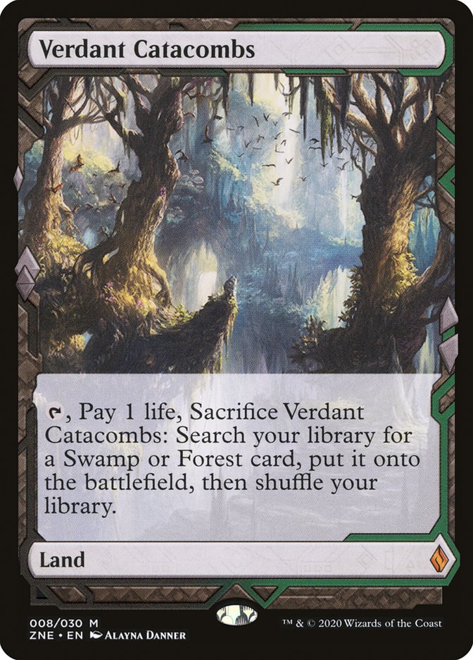 Verdant Catacombs (Expeditions) [Zendikar Rising Expeditions] | Golgari Games