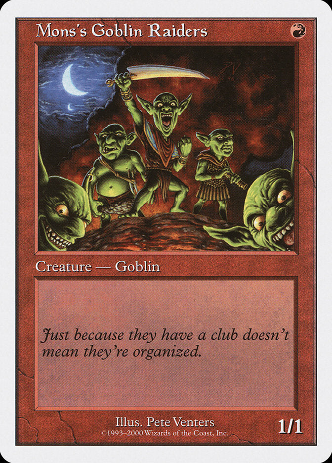 Mons's Goblin Raiders [Starter 2000] | Local Legends