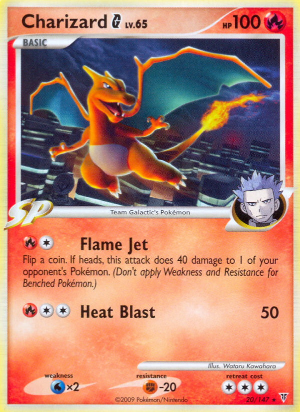 Charizard G (20/147) [Platinum: Supreme Victors] | Golgari Games