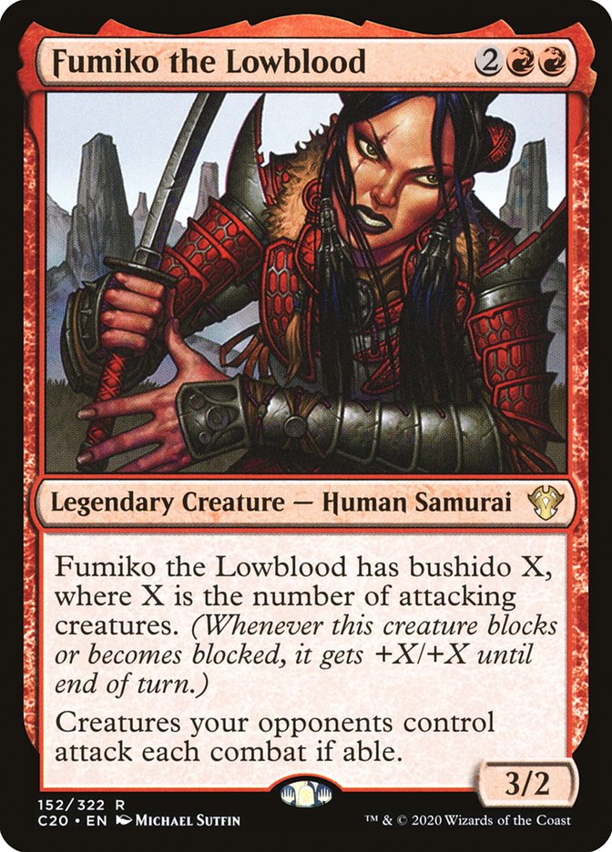 Fumiko the Lowblood [Commander 2020] | Local Legends