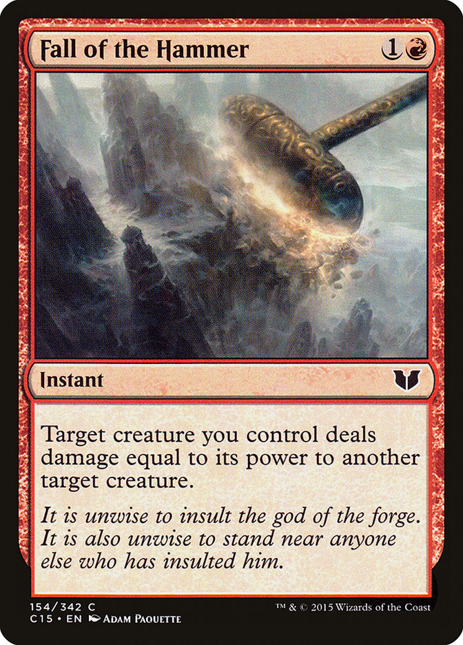 Fall of the Hammer [Commander 2015] | Local Legends