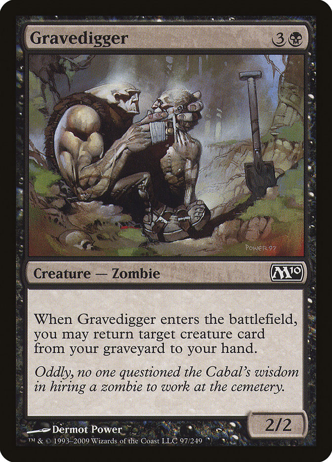 Gravedigger [Magic 2010] | Golgari Games