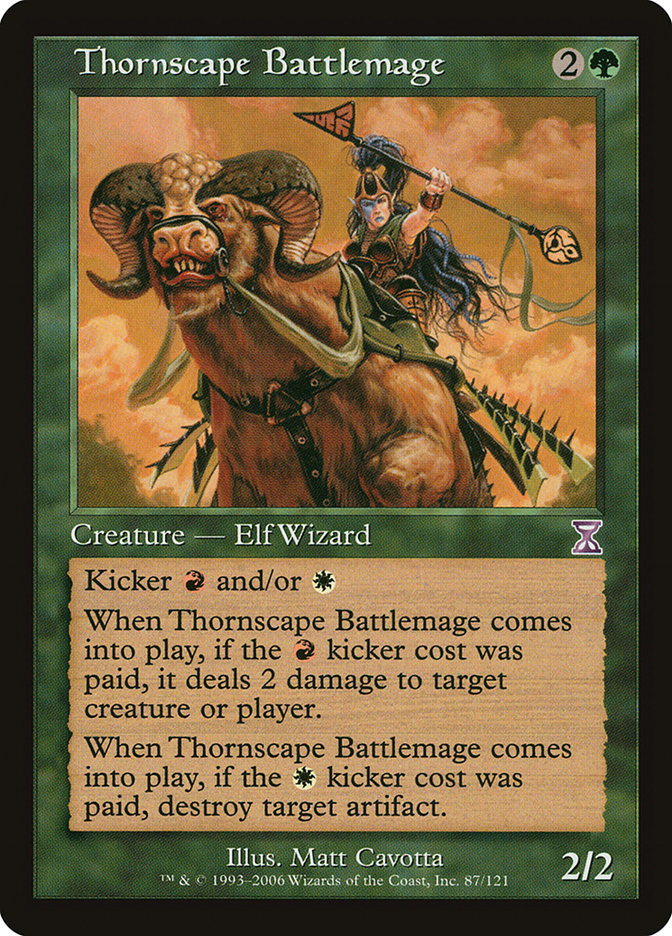 Thornscape Battlemage [Time Spiral Timeshifted] | Local Legends