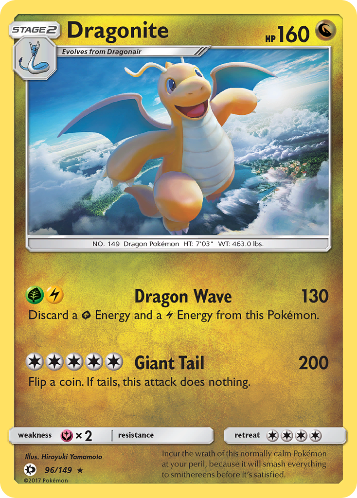 Dragonite (96/149) [Sun & Moon: Base Set] | Golgari Games