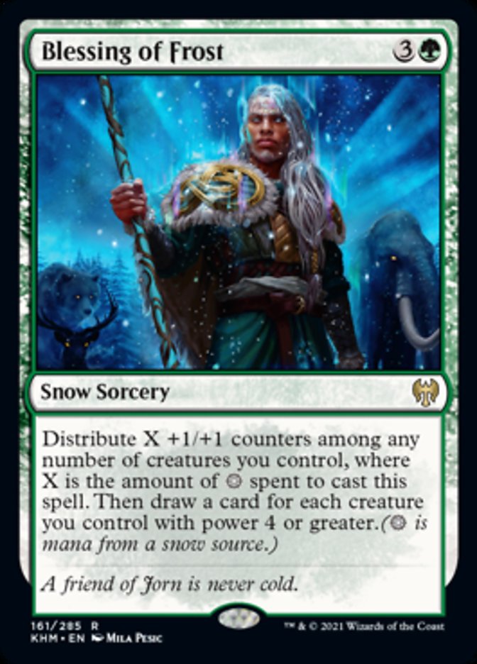 Blessing of Frost [Kaldheim] | Golgari Games