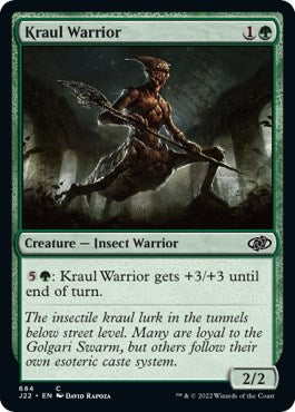 Kraul Warrior [Jumpstart 2022] | Golgari Games