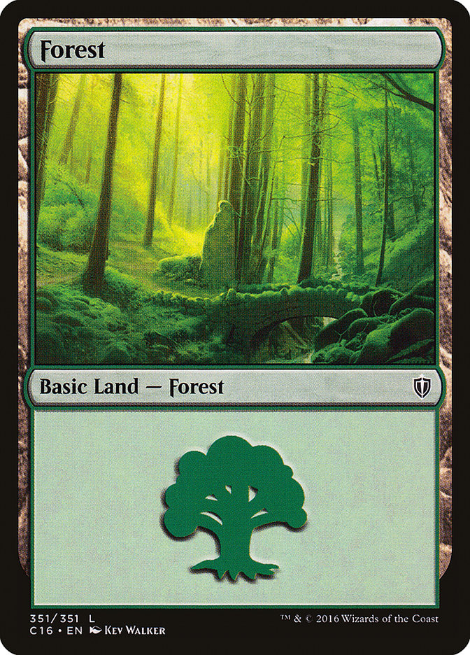 Forest (351) [Commander 2016] | Local Legends
