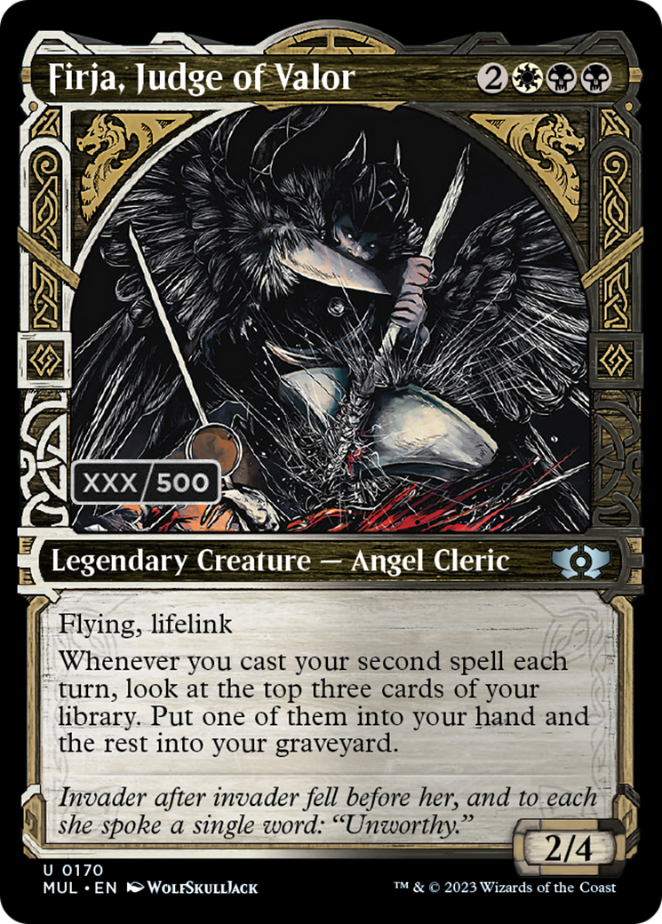 Firja, Judge of Valor (Serialized) [Multiverse Legends] | Local Legends