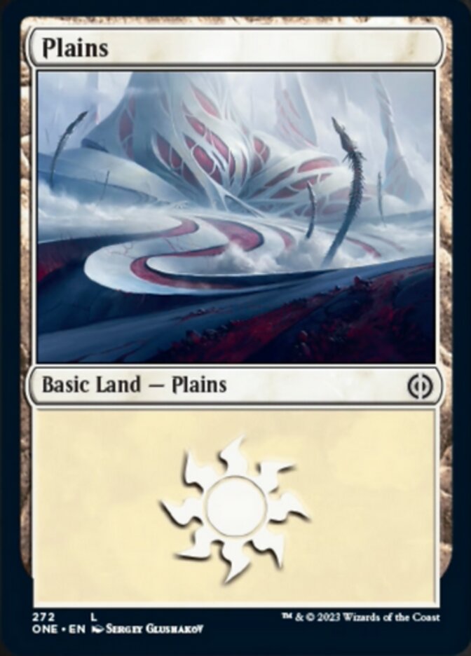 Plains (272) [Phyrexia: All Will Be One] | Golgari Games