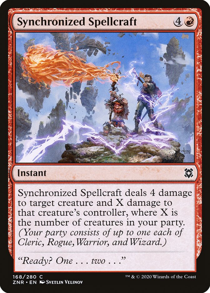 Synchronized Spellcraft [Zendikar Rising] | Local Legends