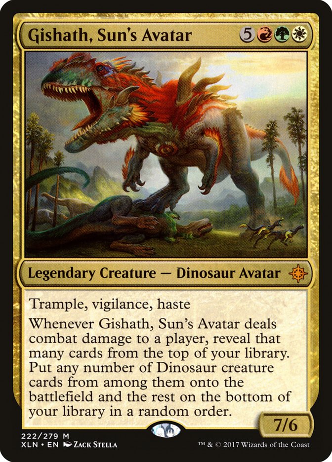 Gishath, Sun's Avatar [Ixalan] | Golgari Games