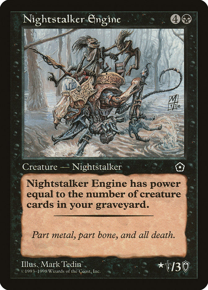 Nightstalker Engine [Portal Second Age] | Golgari Games