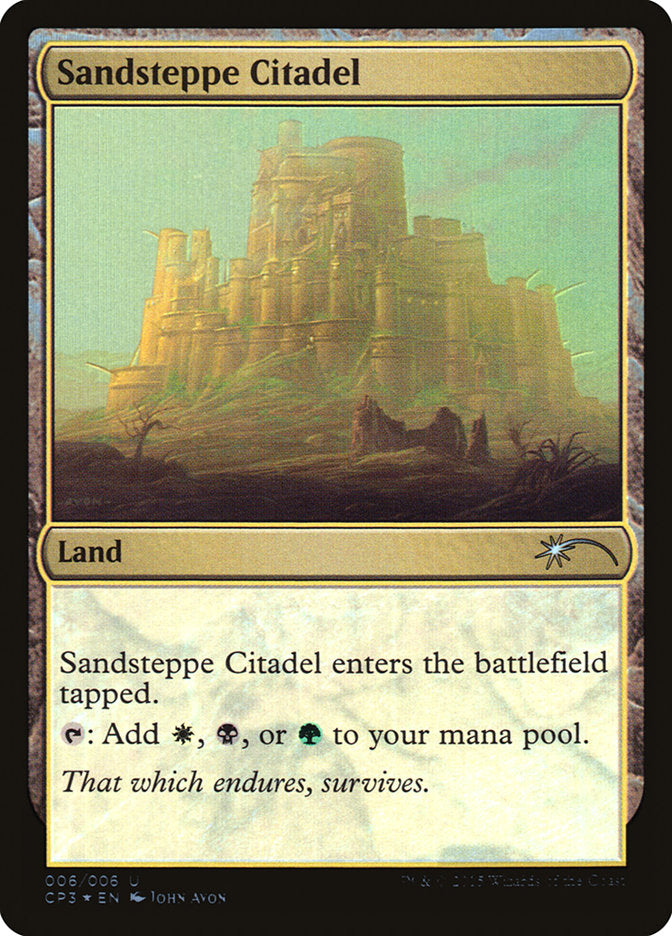 Sandsteppe Citadel [Magic Origins Clash Pack] | Golgari Games