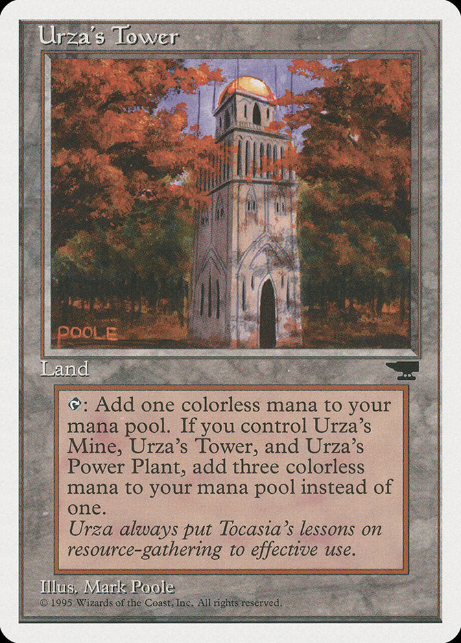 Urza's Tower (Autumn Leaves) [Chronicles] | Golgari Games