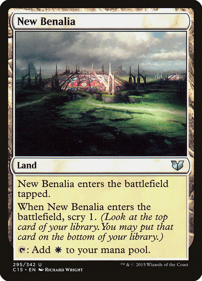 New Benalia [Commander 2015] | Golgari Games