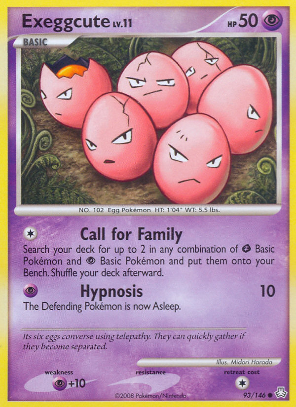 Exeggcute (93/146) [Diamond & Pearl: Legends Awakened] | Golgari Games