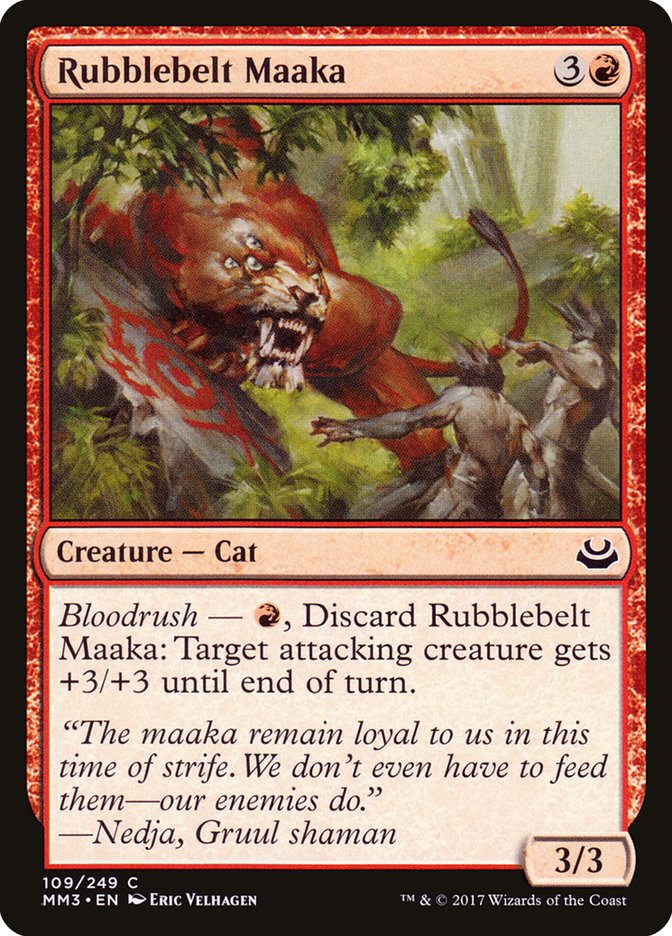 Rubblebelt Maaka [Modern Masters 2017] | Golgari Games