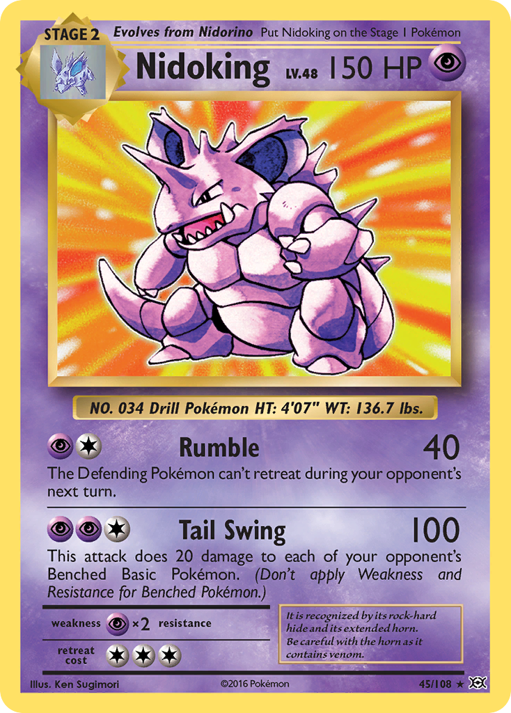 Nidoking (45/108) [XY: Evolutions] | Golgari Games