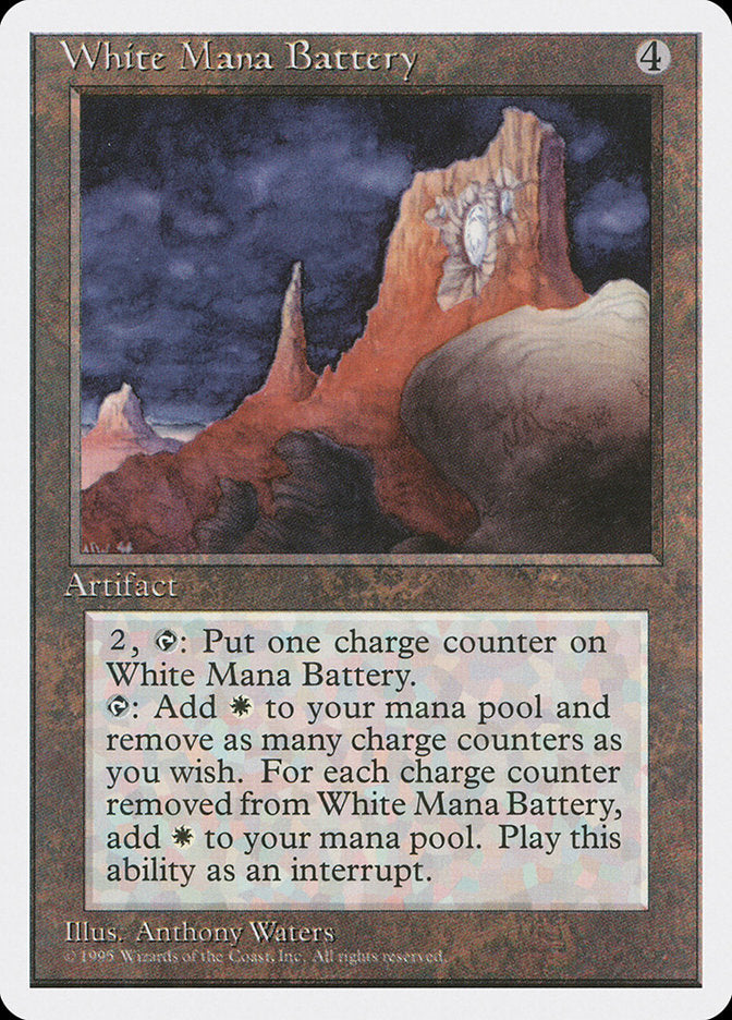 White Mana Battery [Fourth Edition] | Golgari Games