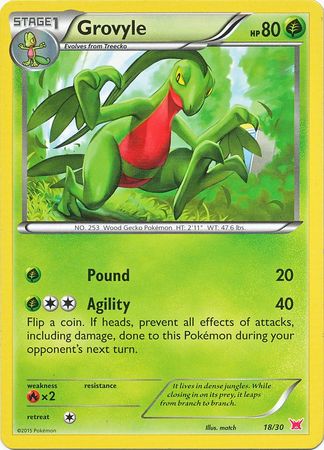 Grovyle (18/30) [XY: Trainer Kit 2 - Latias] | Golgari Games