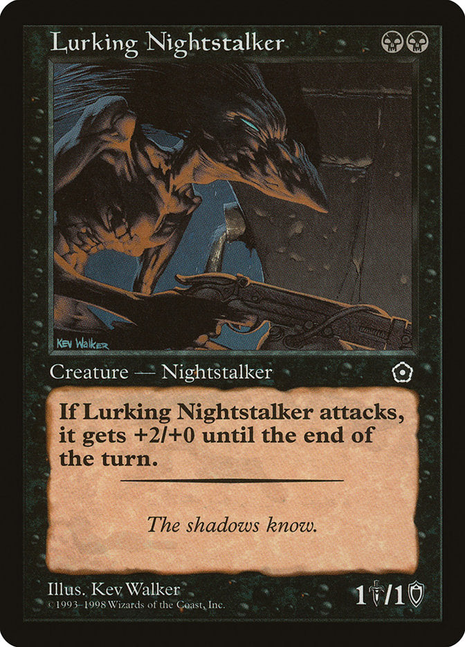 Lurking Nightstalker [Portal Second Age] | Golgari Games