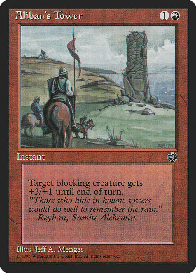 Aliban's Tower (Reyhan Flavor Text) [Homelands] | Local Legends