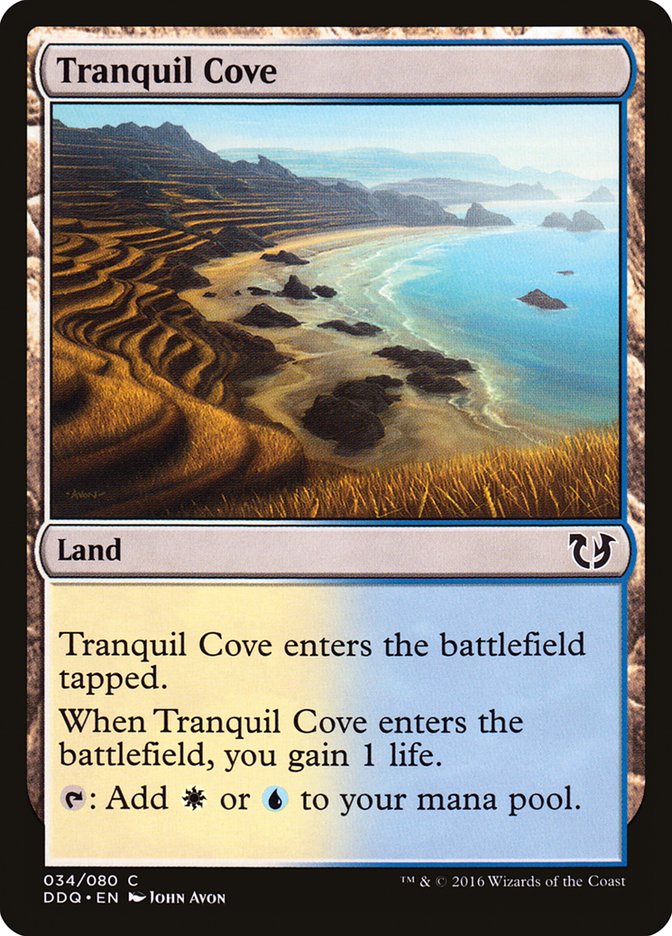 Tranquil Cove [Duel Decks: Blessed vs. Cursed] | Golgari Games