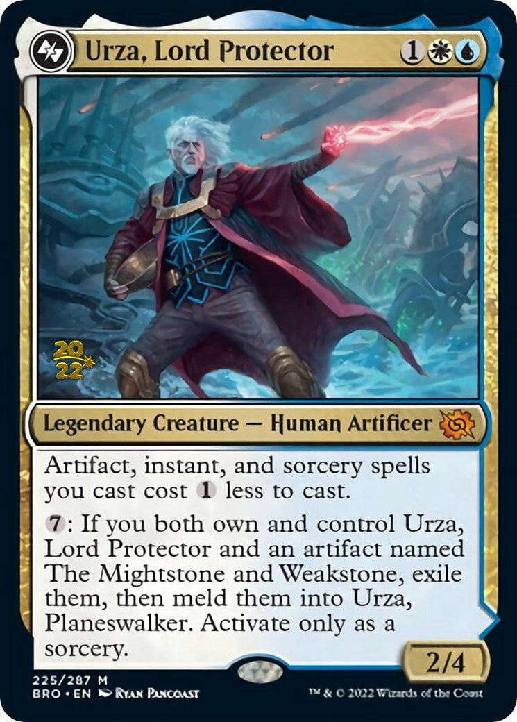 Urza, Lord Protector [The Brothers' War: Prerelease Promos] | Golgari Games