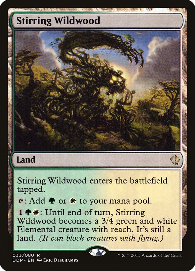 Stirring Wildwood [Duel Decks: Zendikar vs. Eldrazi] | Local Legends