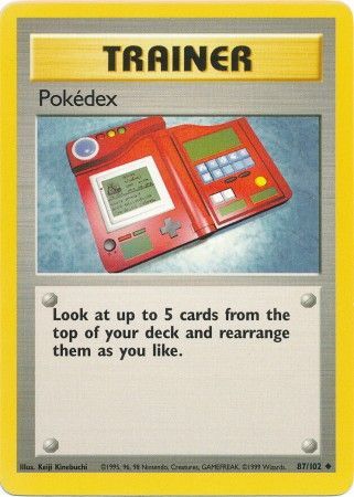 Pokedex (87/102) [Base Set Unlimited] | Golgari Games