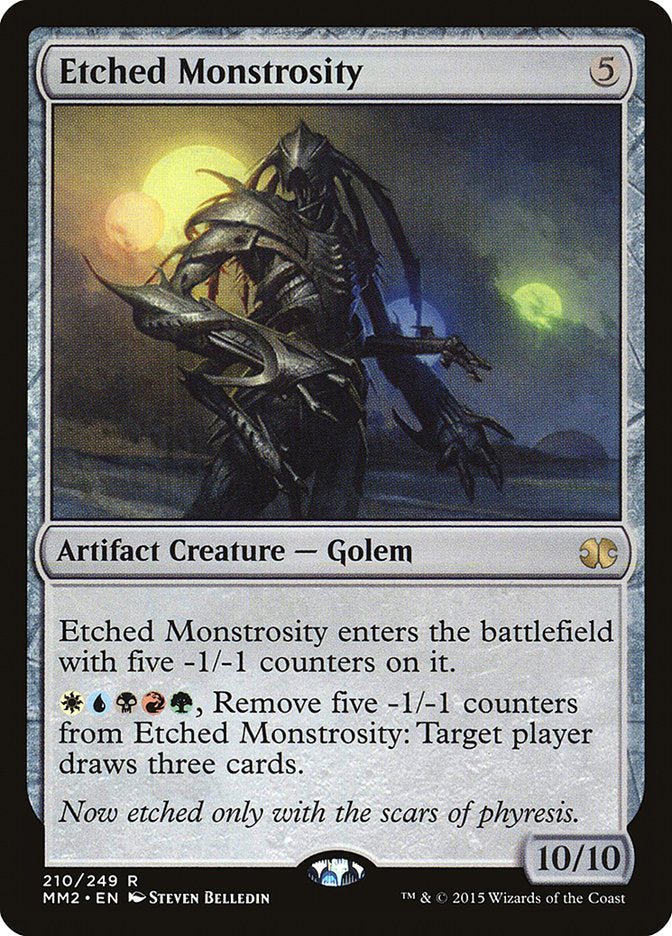 Etched Monstrosity [Modern Masters 2015] | Golgari Games