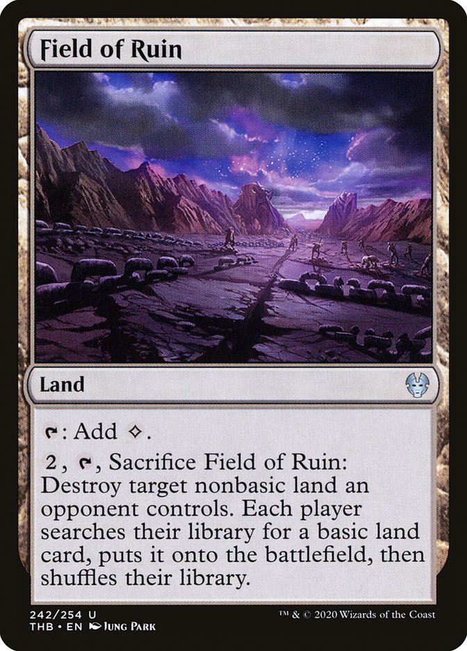 Field of Ruin [Theros Beyond Death] | Local Legends