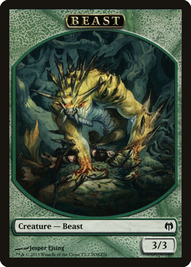 Beast Token [Duel Decks: Heroes vs. Monsters Tokens] | Local Legends