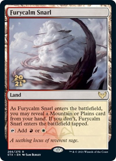 Furycalm Snarl [Strixhaven: School of Mages Prerelease Promos] | Golgari Games